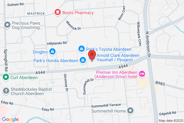 Motability Scheme at Arnold Clark Vauxhall Aberdeen
