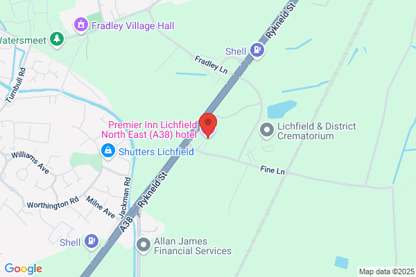 Premier Inn Lichfield North East (A38) hotel