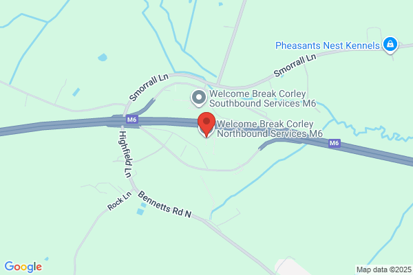 Welcome Break Corley Northbound Services M6