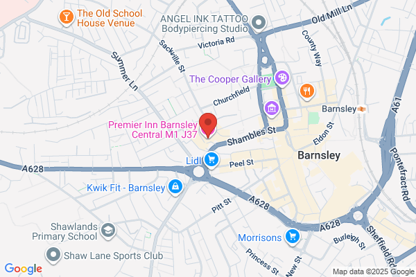 Premier Inn Barnsley Central M1 J37