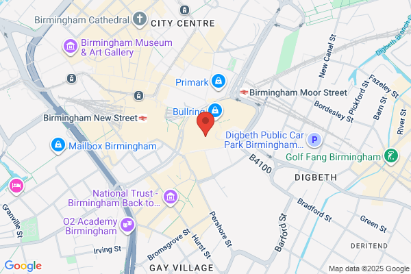 Three Birmingham Bullring Store