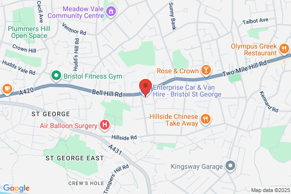 Enterprise Car & Van Hire - Bristol St George