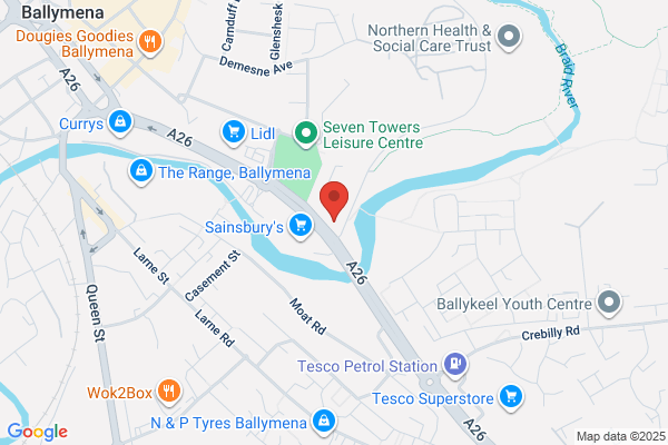 KFC Ballymena - Larne Road Link