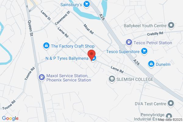 N & P Tyres Ltd
