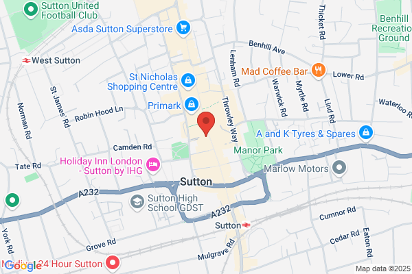 DHL Express Service Point (Ryman Sutton)