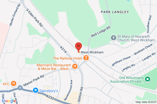 We Buy Any Car West Wickham Train Station
