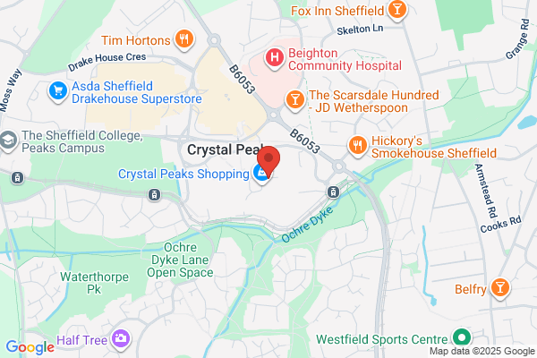eurochange Sheffield Crystal Peaks