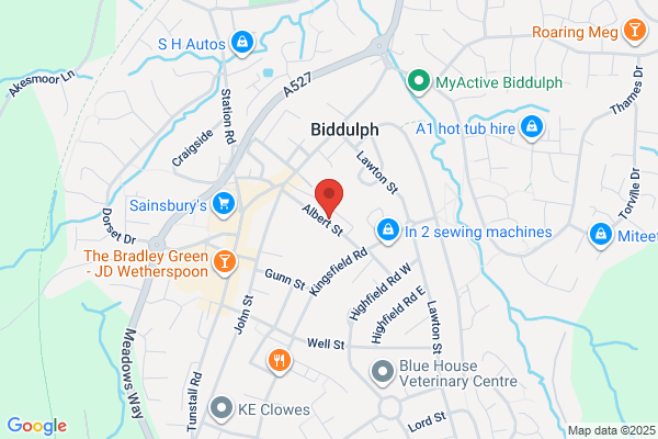 BIDDULPH TAXIS