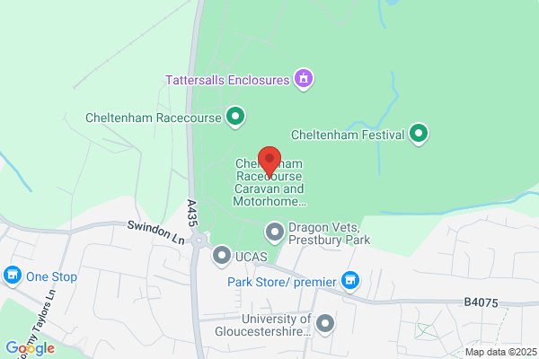 Cheltenham Racecourse Caravan and Motorhome Club Campsite