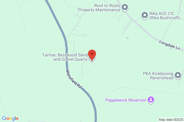 Tarmac Bestwood Sand and Gravel Quarry