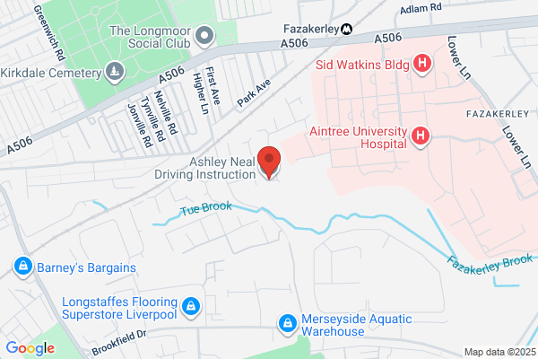Driving lessons around Liverpool