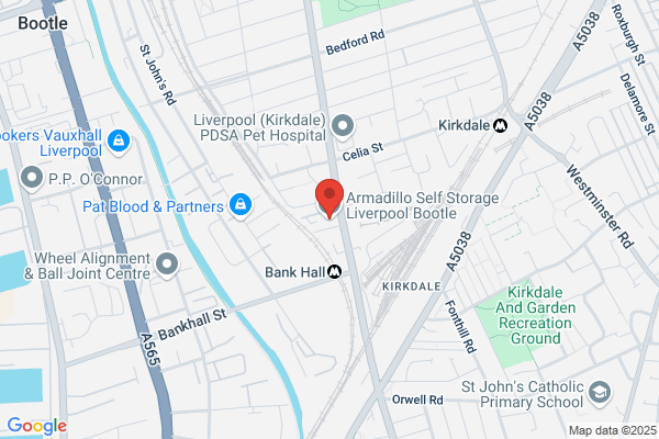 Armadillo Self Storage Liverpool Bootle