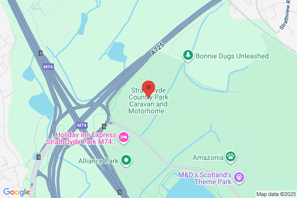 Strathclyde Country Park Caravan and Motorhome Club Campsite
