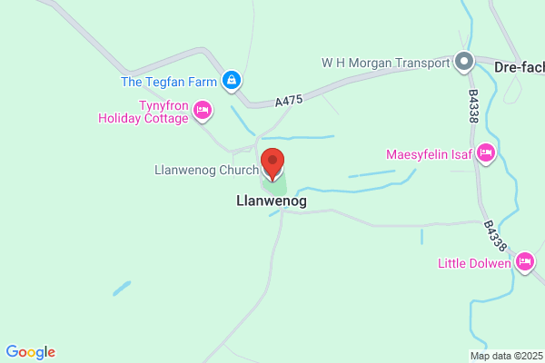 Llanwnnws Church