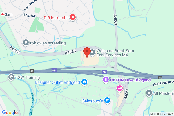 Applegreen Electric Charging Station Sarn Park