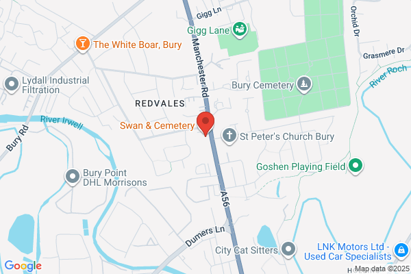 The Swan & Cemetery