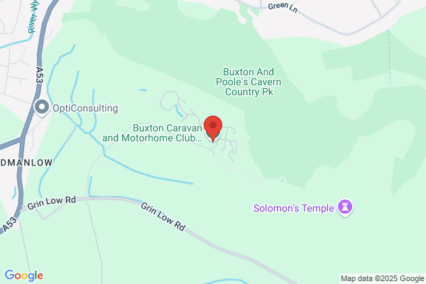 Buxton Caravan and Motorhome Club Campsite