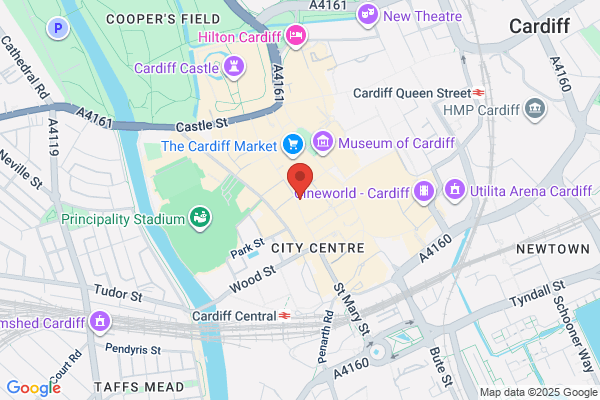 Kaspa's Cardiff Town Centre