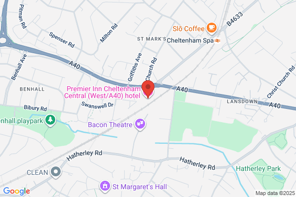 Premier Inn Cheltenham Central (West/A40) hotel