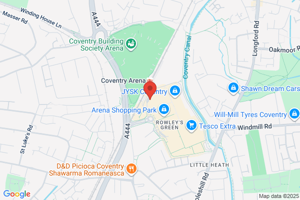 We Buy Any Car Coventry Arena Shopping Park