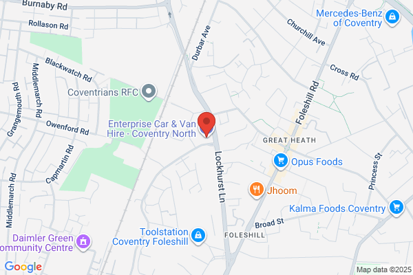Enterprise Car & Van Hire - Coventry North