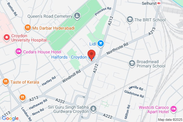 Halfords - Croydon Store
