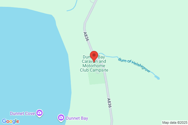 Dunnet Bay Caravan and Motorhome Club Campsite