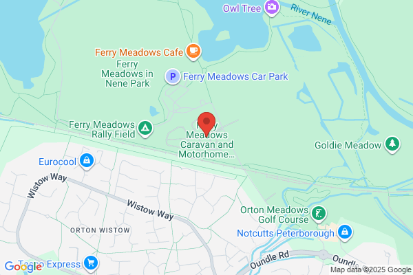 Ferry Meadows Caravan and Motorhome Club Campsite