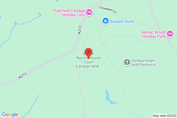 Battle Normanhurst Court Caravan and Motorhome Club Campsite