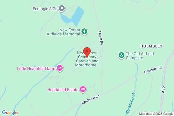 New Forest Caravan and Motorhome Club Centenary Campsite