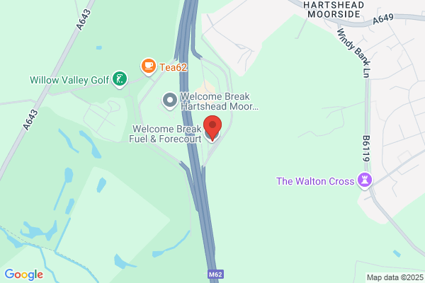 Applegreen Electric Charging Station Hartshead Moor Southbound/Westbound