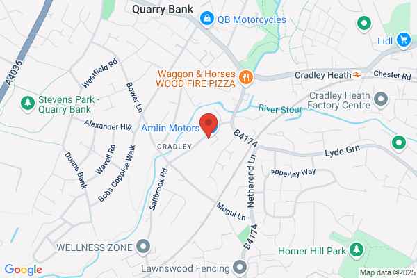 Cradley Stadium Van Hire