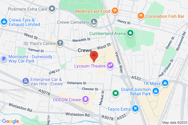 DHL Express Service Point (Ryman Crewe)