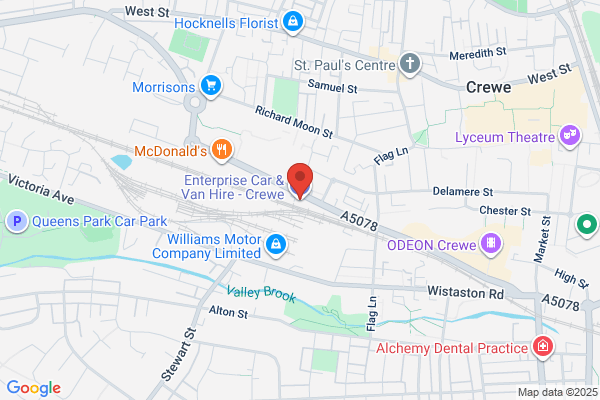 Enterprise Car & Van Hire - Crewe