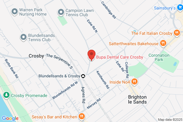 Bupa Dental Care Crosby