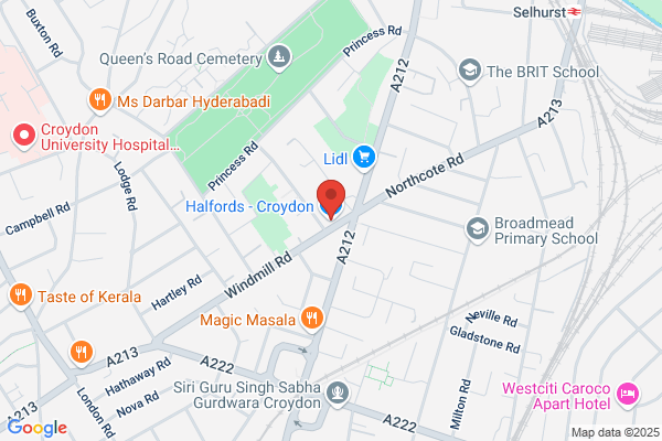 Halfords - Croydon Store