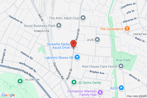 Screwfix Derby - Ascot Drive