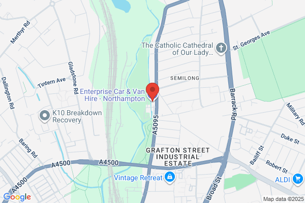 Enterprise Car & Van Hire - Northampton Station