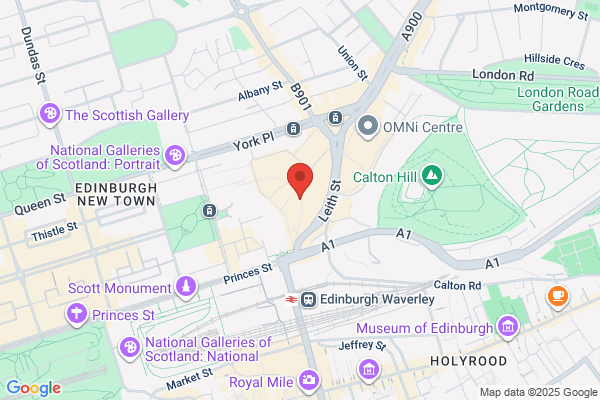 Europcar Edinburgh Waverley Railway Station
