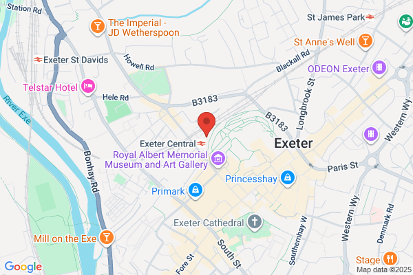 Exeter Central Station Car Park