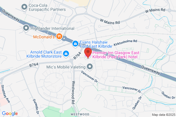 Premier Inn Glasgow East Kilbride (Peel Park) hotel