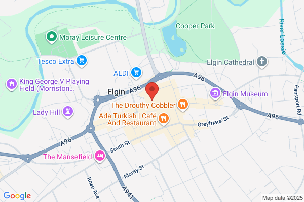 DHL Express Service Point (WHSmith Elgin)