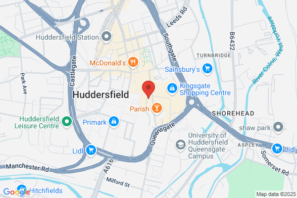 DHL Express Service Point (WHSmith Huddersfield)