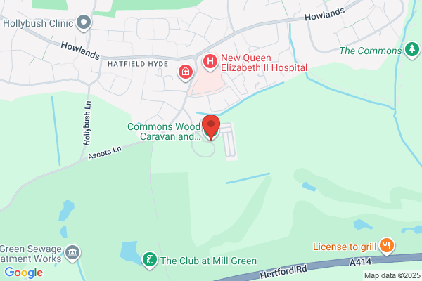 Commons Wood Caravan and Motorhome Club Campsite