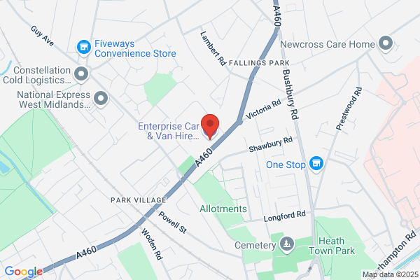 Enterprise Car & Van Hire - Wolverhampton North