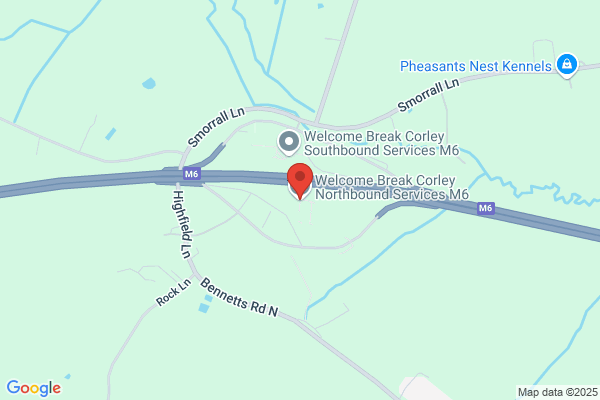 Welcome Break Corley Northbound Services M6