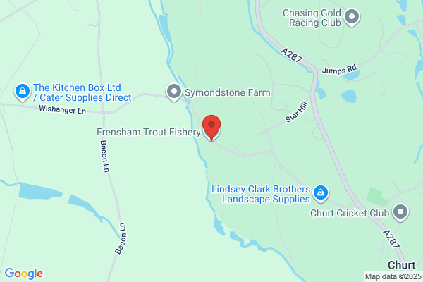 FRENSHAM TROUT FISHERY , ROBINSWOOD