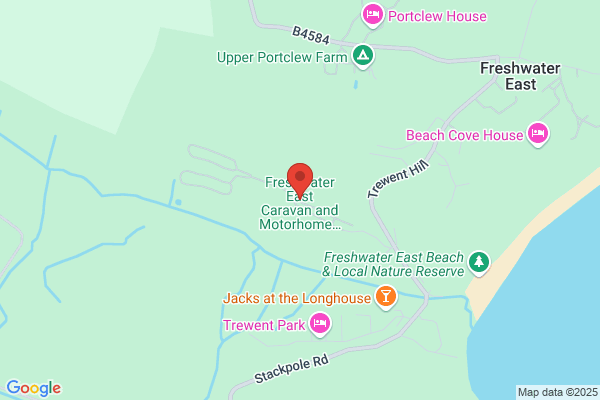 Freshwater East Caravan and Motorhome Club Campsite