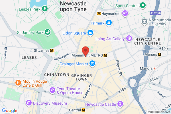 DHL Express Service Point (Ryman Newcastle Upon Tyne)