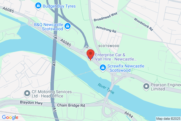 Enterprise Car & Van Hire - Newcastle Scotswood Road